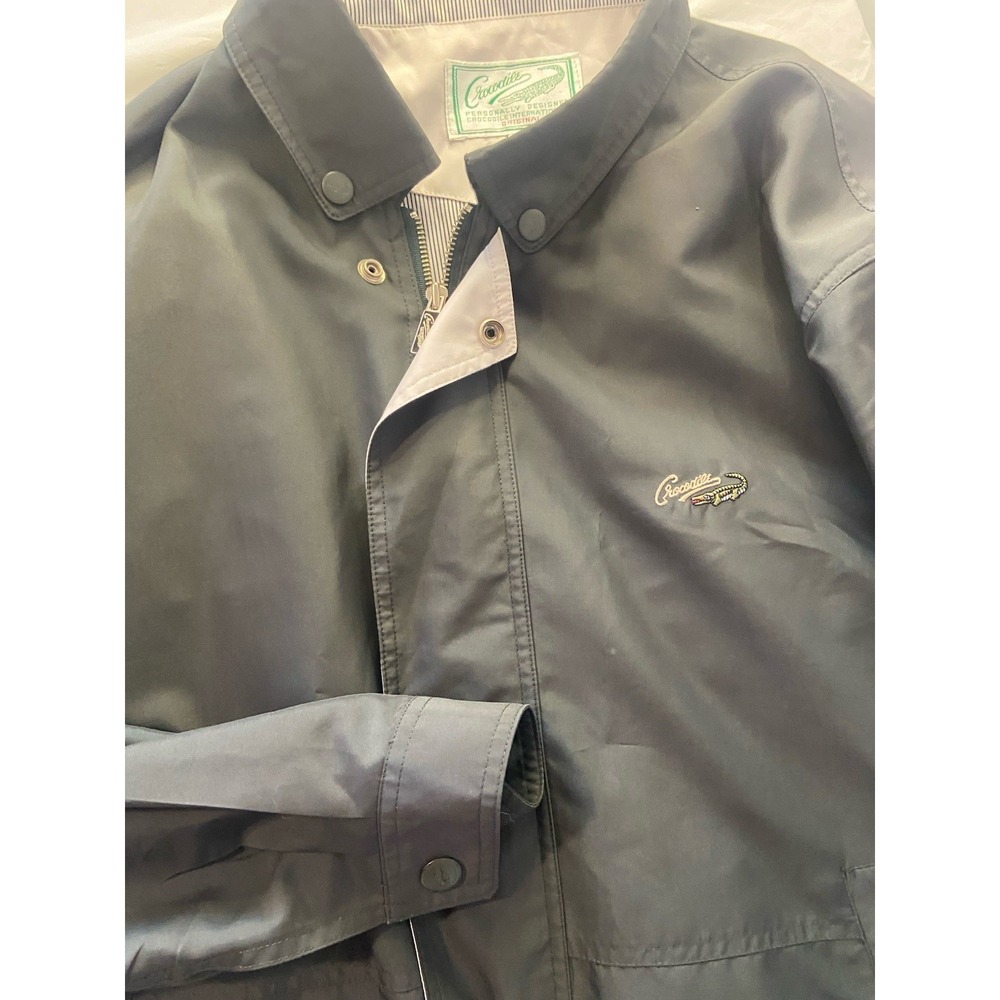 Men's Crocodile Interational Original Dark Green Full Zip‎ Golf Jacket Size L/XL